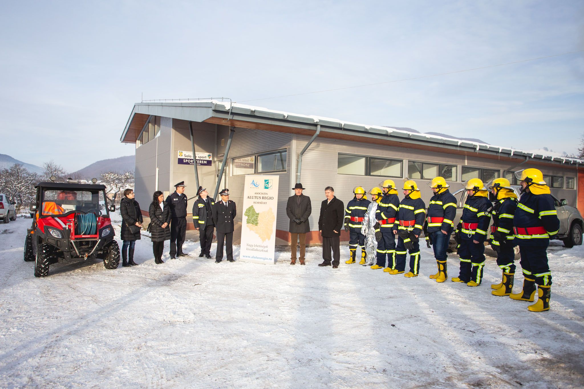 Önkéntes tűzoltók profi felszereléssel - Sikeres Leader-projekt Sepsibükszádon